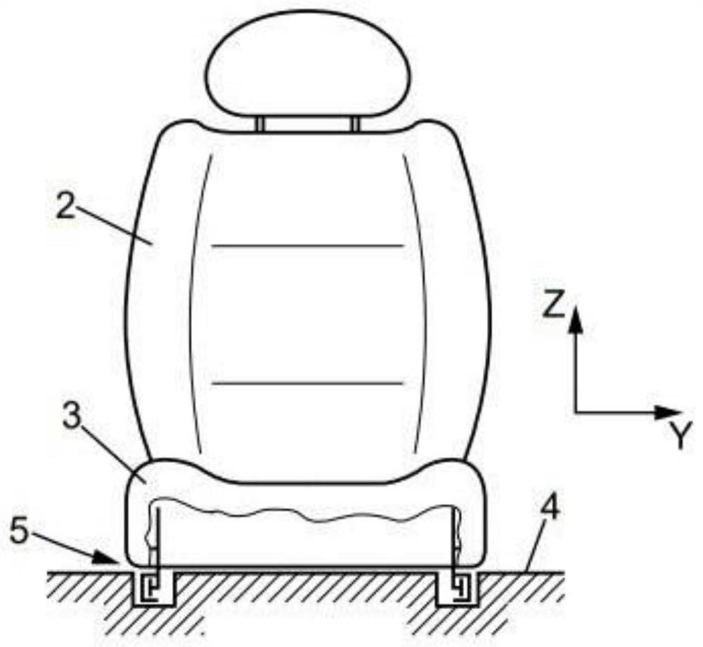 Guide rail for vehicle seat and vehicle seat including same