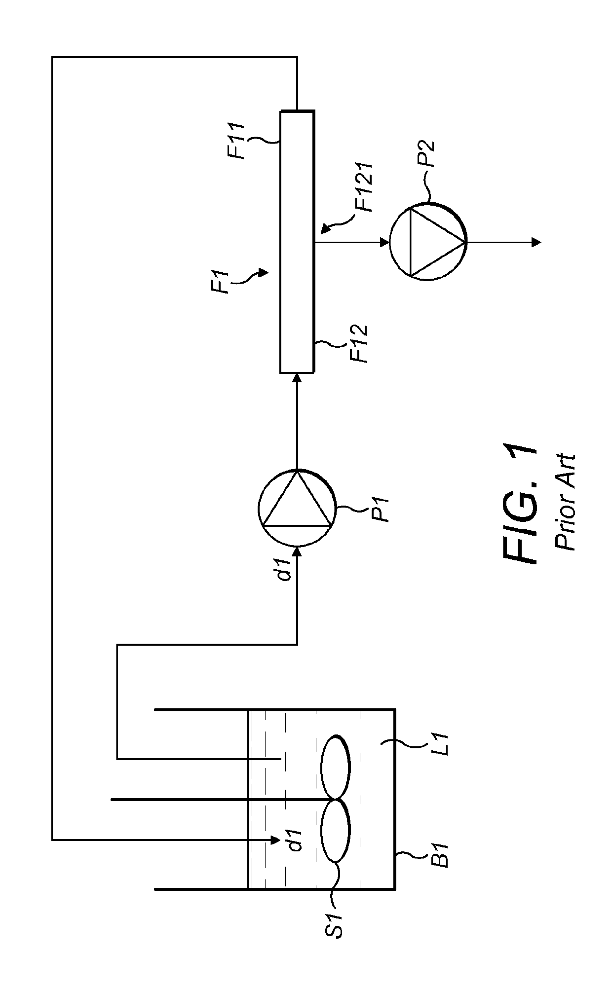 Reversible liquid filtration system