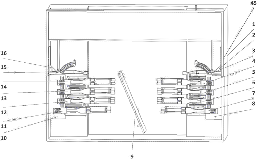 A hand function rehabilitation training device