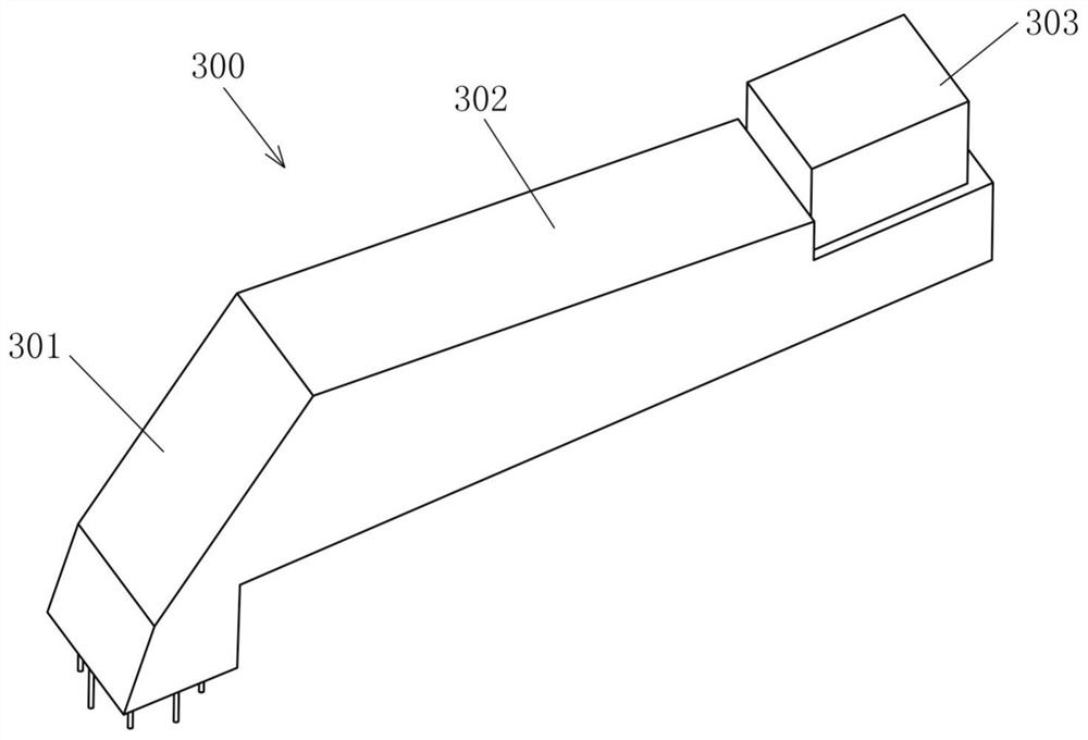 Blade hoisting auxiliary structure for wind driven generator, system and hoisting method