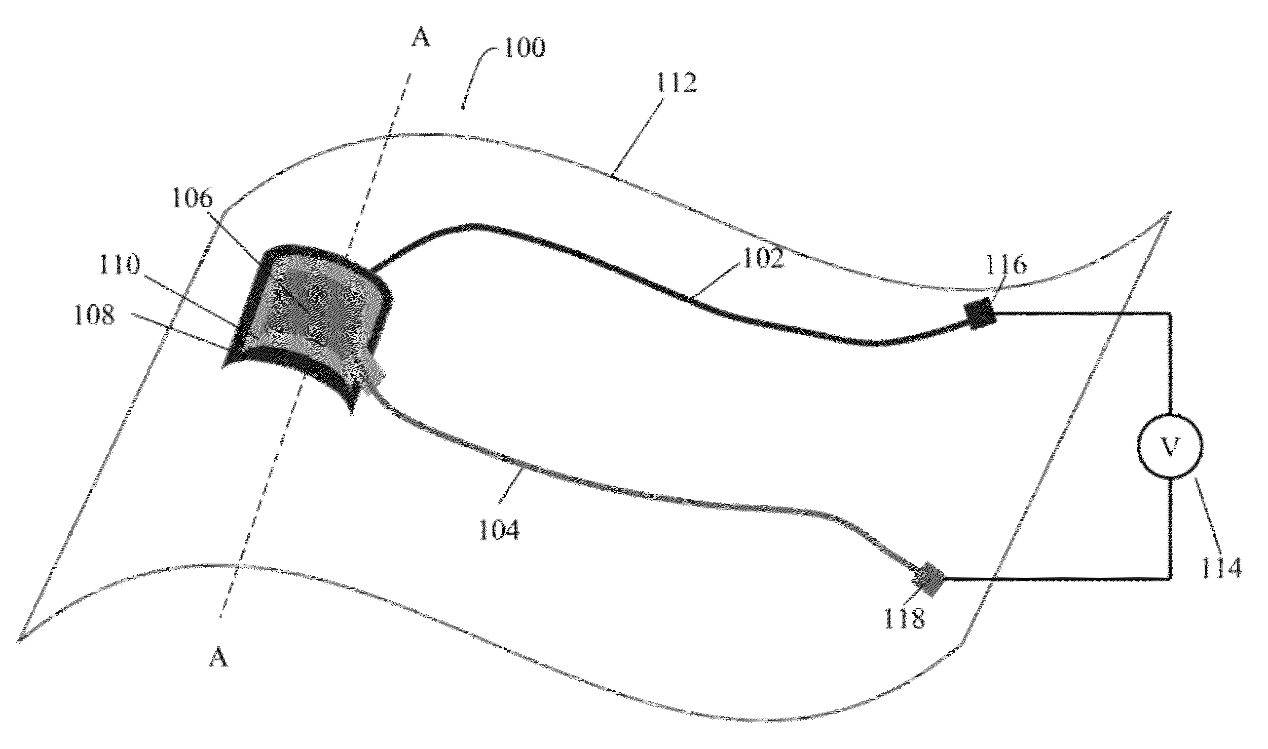 Pressure sensing or force generating device