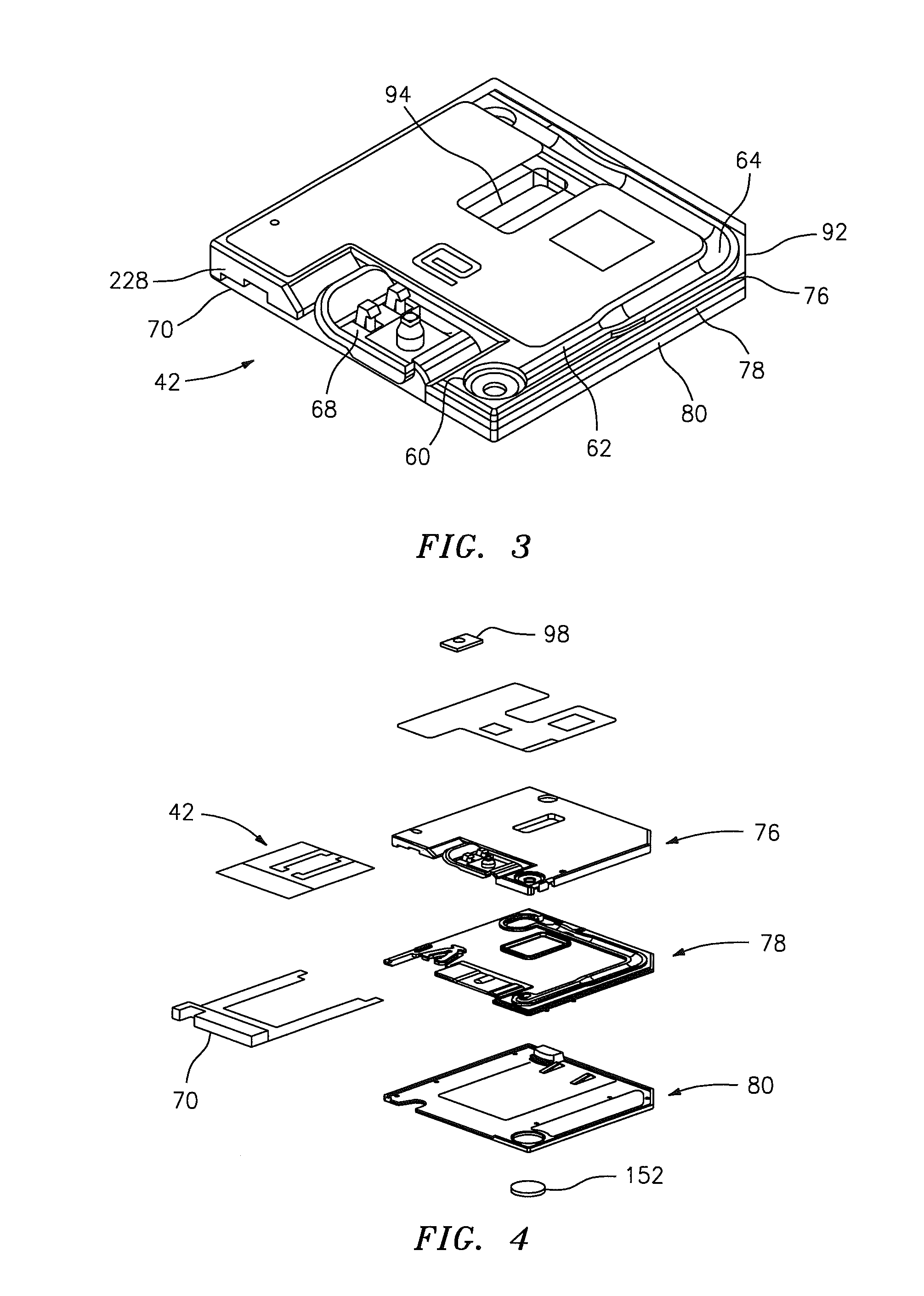 Biologic fluid sample analysis cartridge