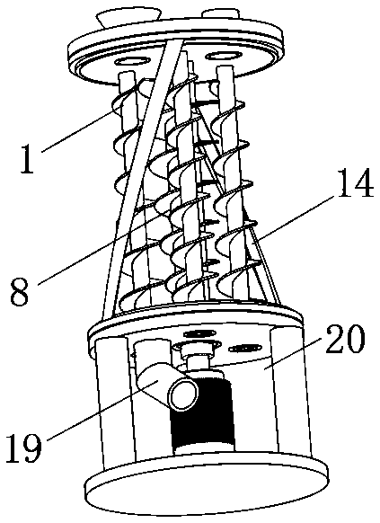 Low-energy-consumption decorative base paper continuous production process and device