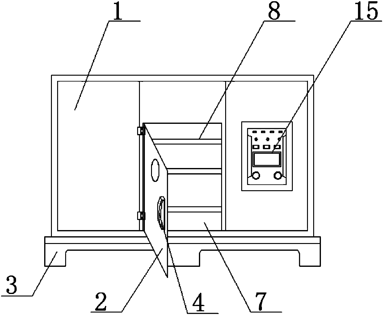 Intelligent drying device for medical device parts