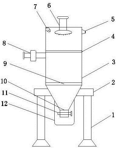 Dryer for insulating material production