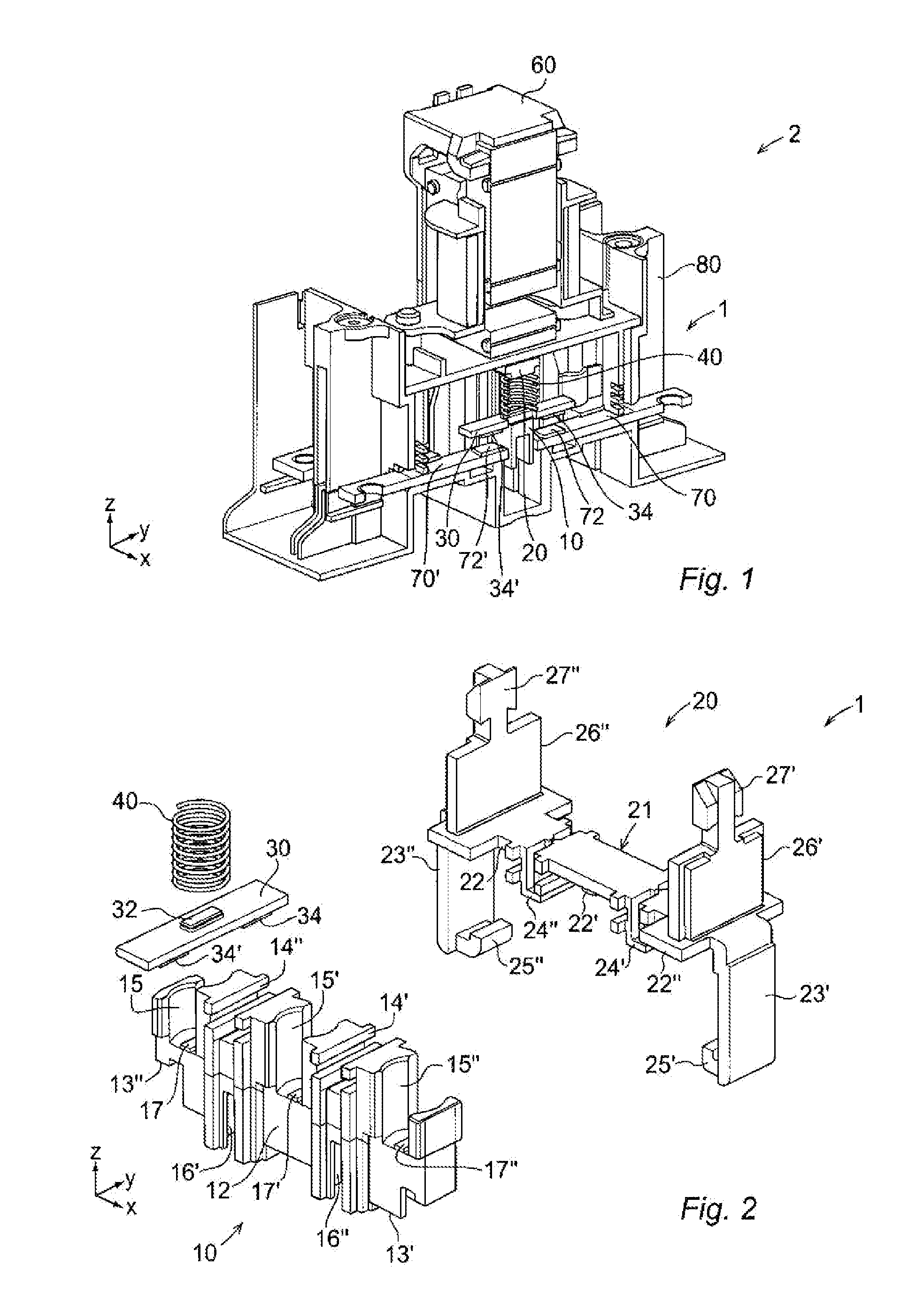 Low-voltage contactor