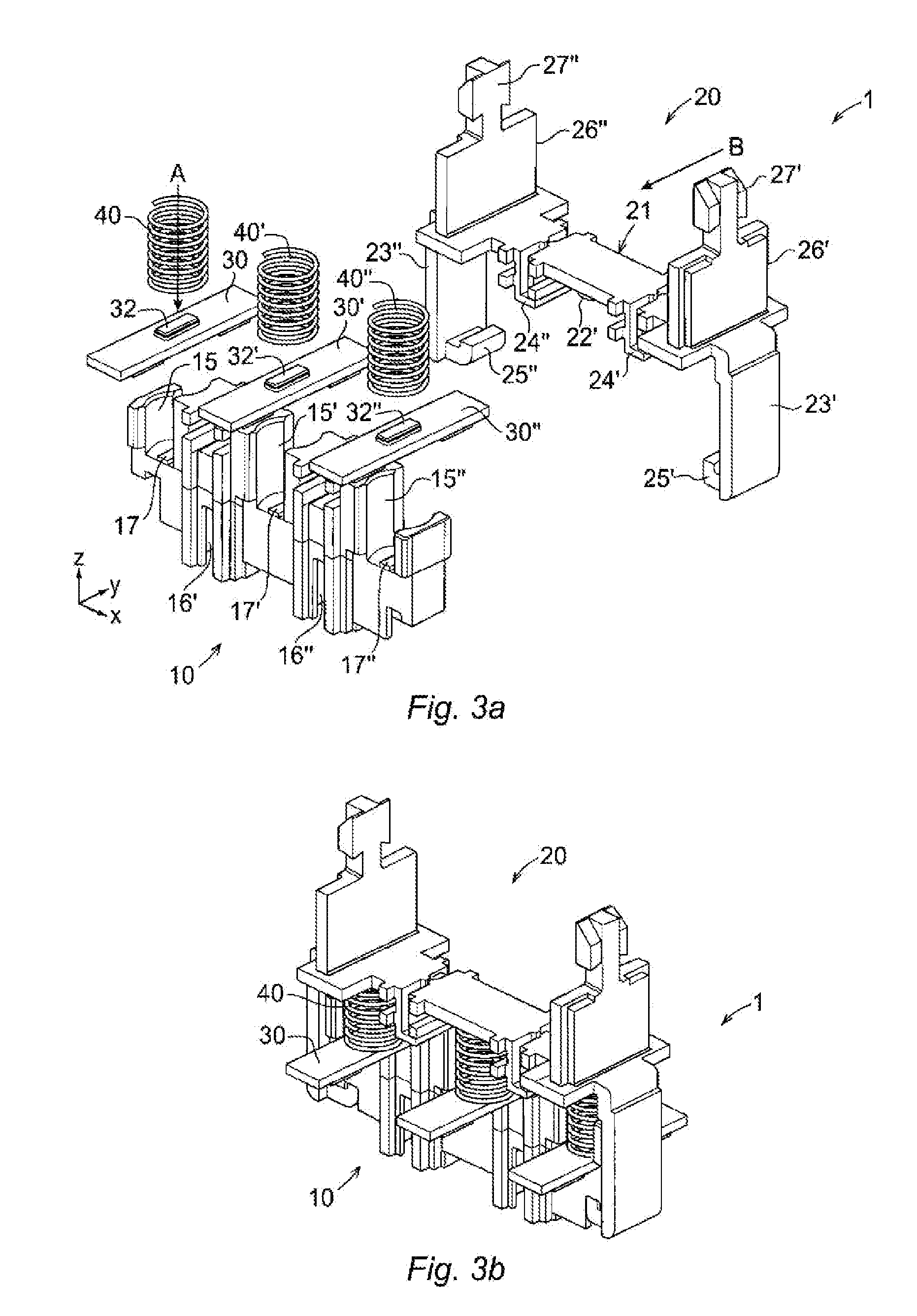 Low-voltage contactor