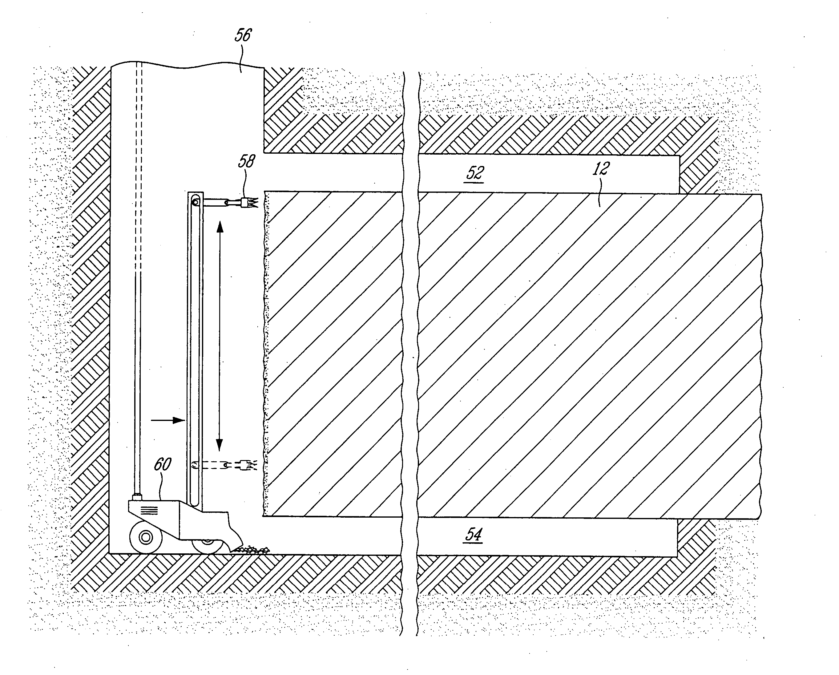 Thermal rock fragmentation application in narrow vein extraction