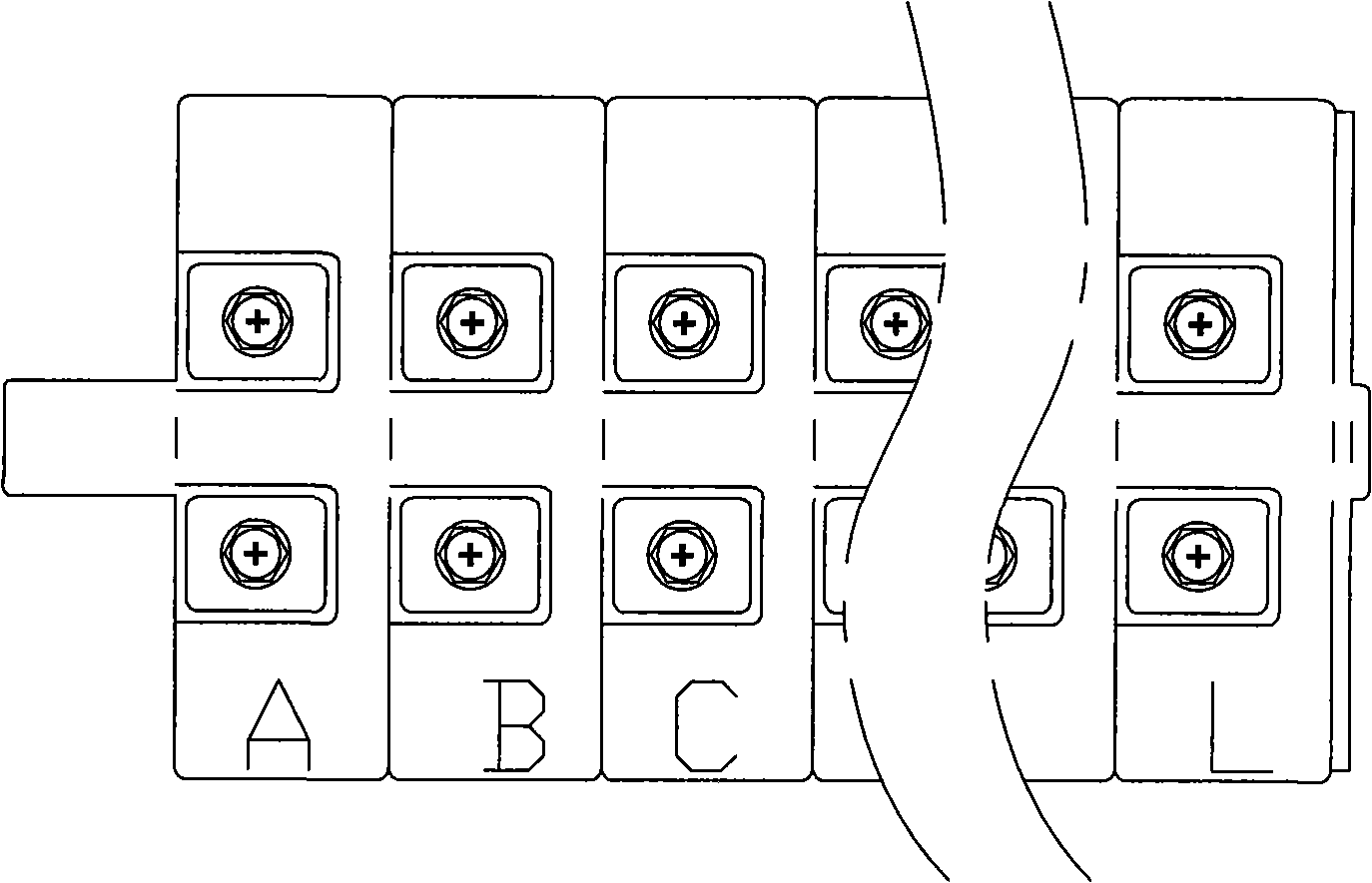 Winding of electrical machine with switch-over mechanism