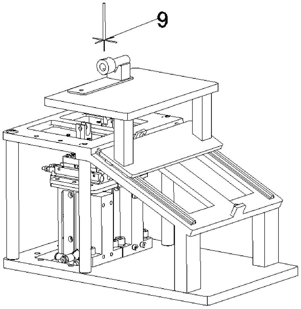 Small part comparison detection clamping device and method