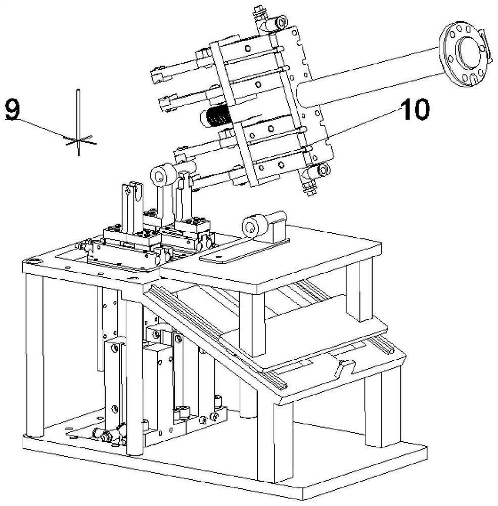 Small part comparison detection clamping device and method