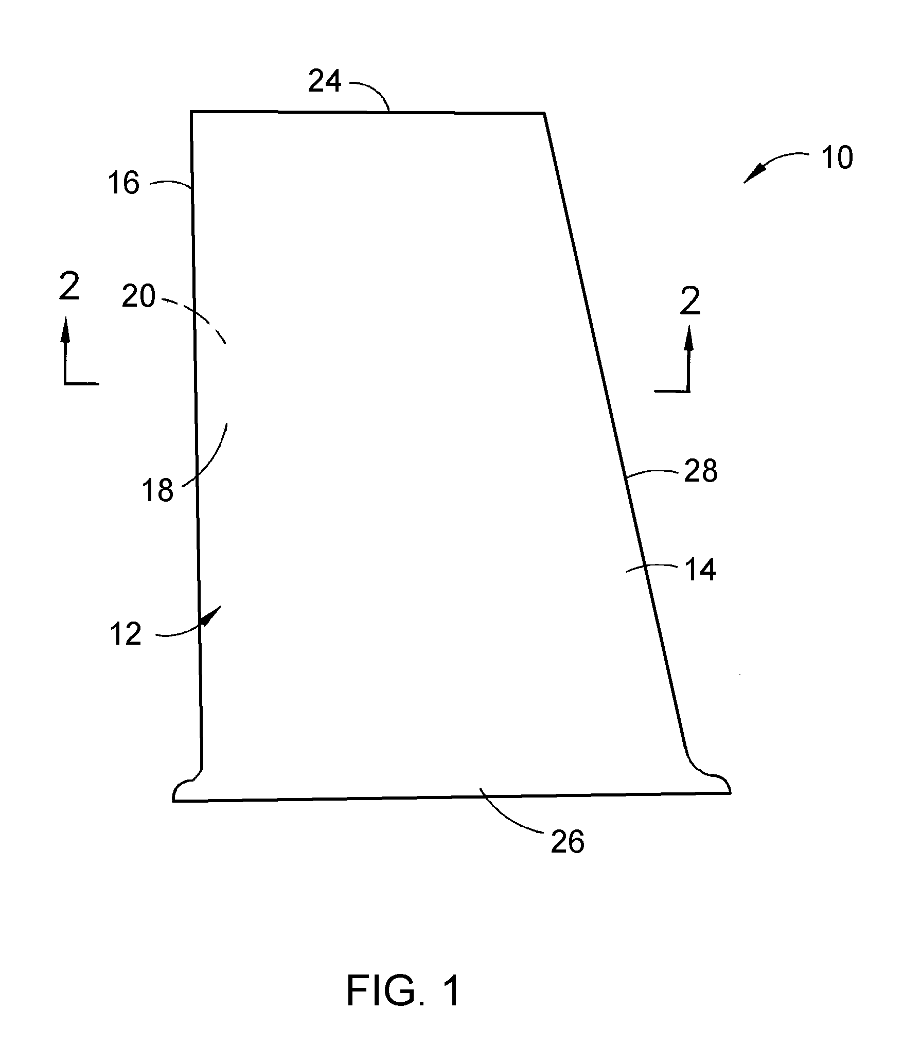 Airfoil and process for depositing an erosion-resistant coating on the airfoil