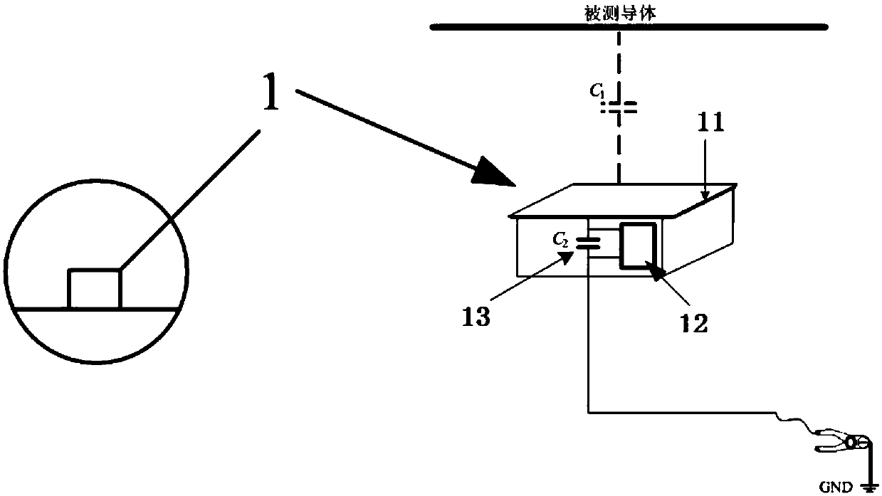 Non-contact voltage recording device, system and method