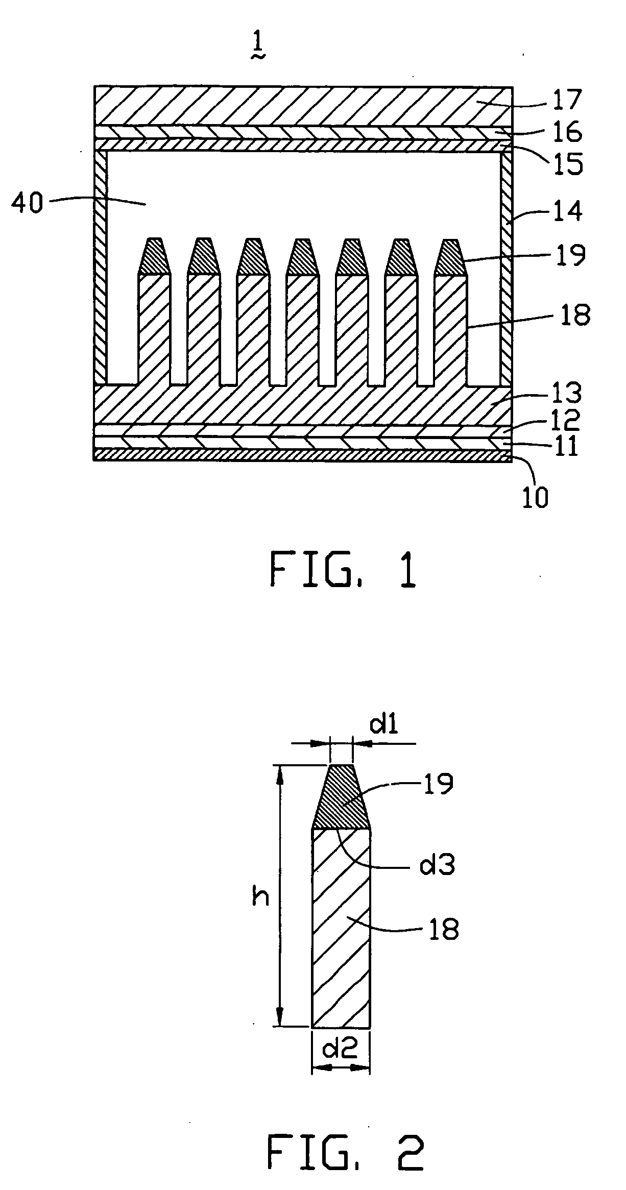 Field emission lighting device