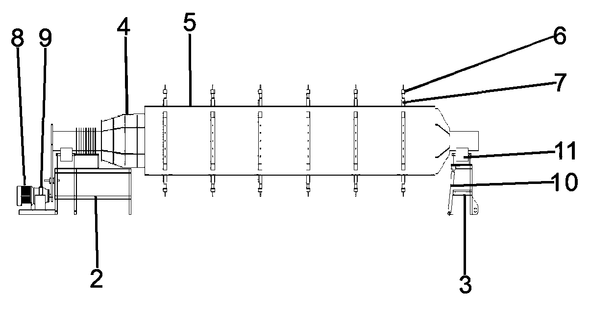 Equipment and method for manufacturing corrugated type glass fiber reinforced plastics integrally-formed cylinder