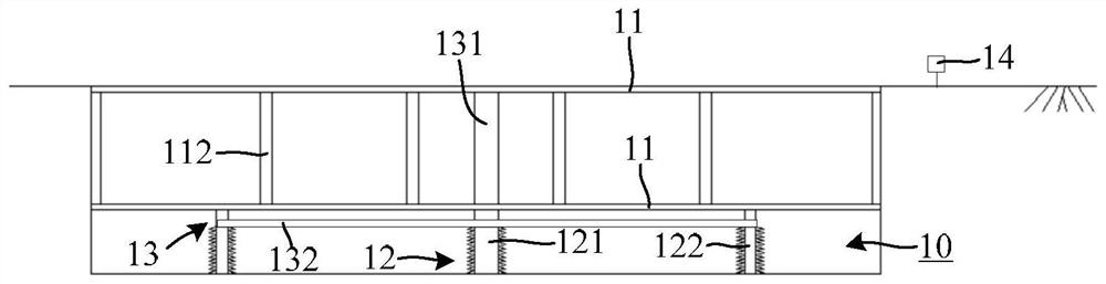 Parking system utilizing underground space and parking method of parking system