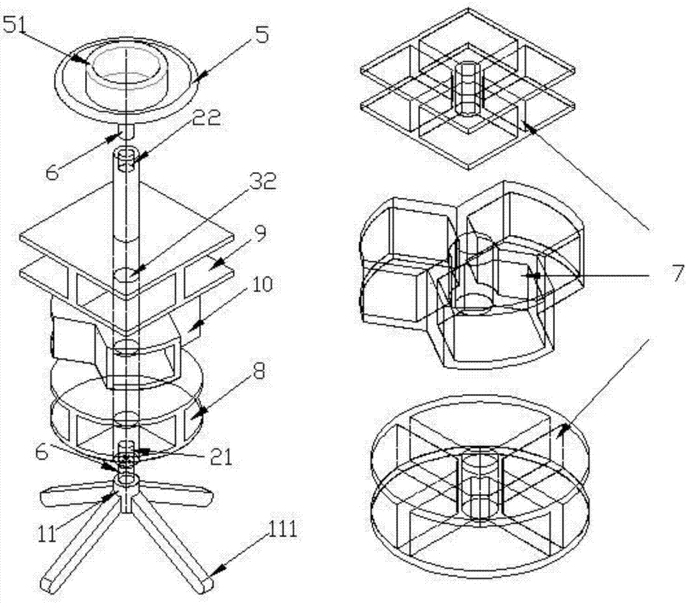 Multi-purpose adjustable bookcase