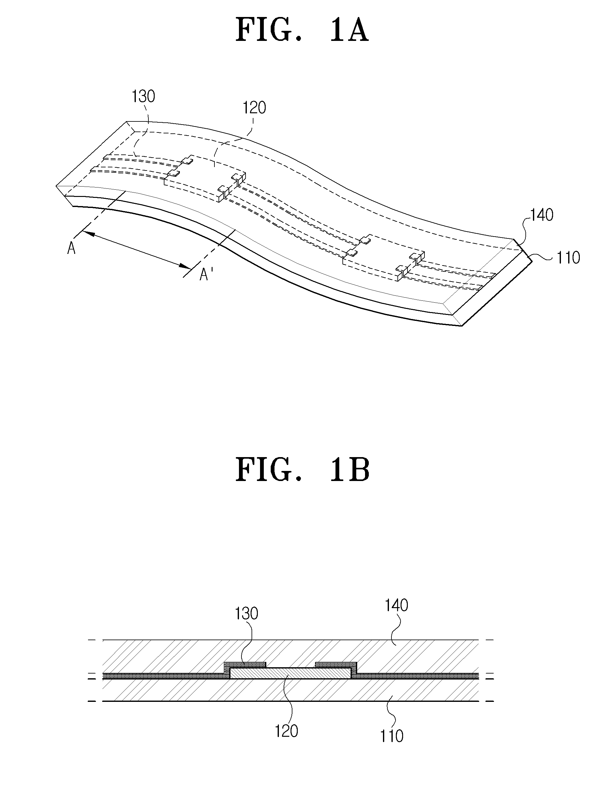 Flexible device, flexible pressure sensor, and fabrication method thereof