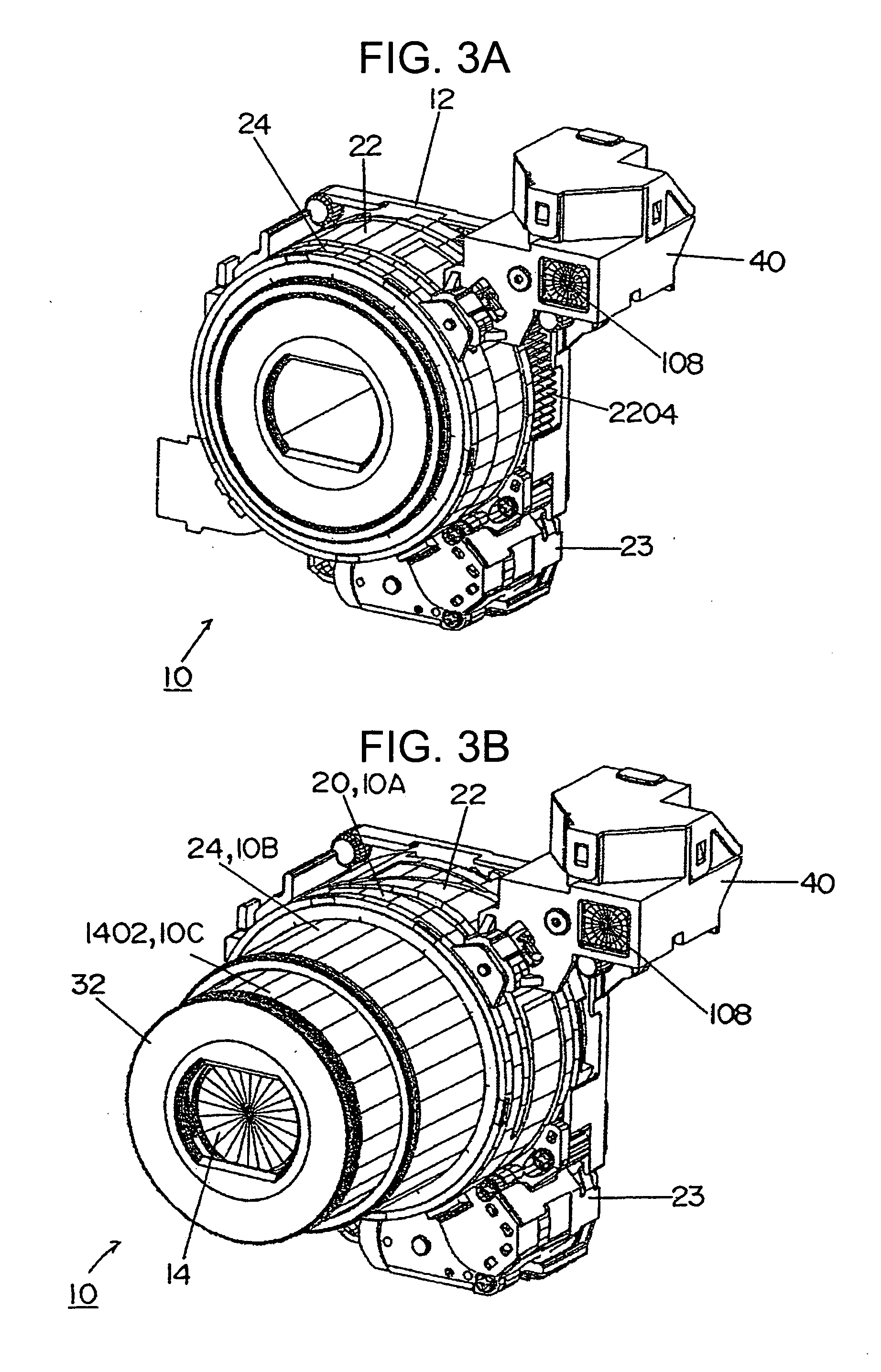 Collapsible lens barrel and imaging apparatus