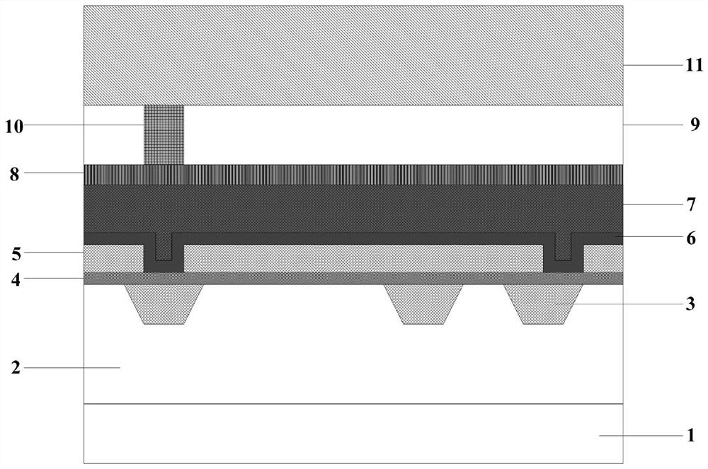 Sense-Switch type pFLASH unit structure with high power and low electric leakage