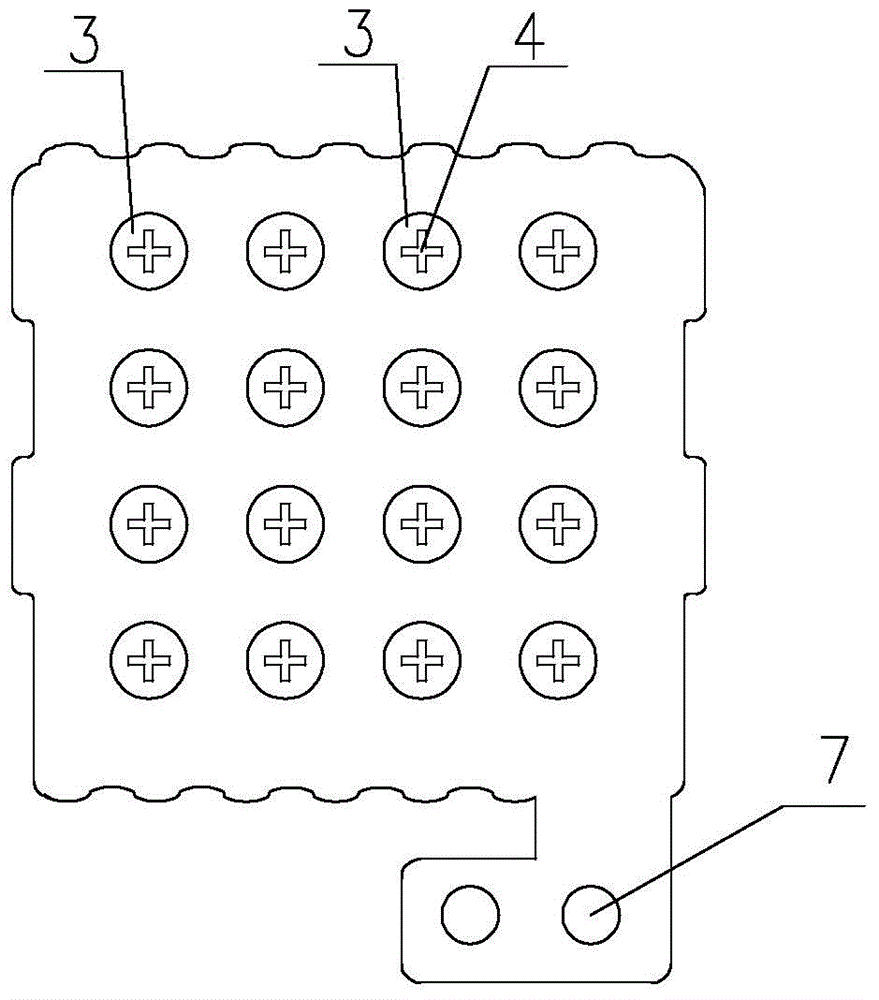 Conductive connecting piece for battery and preparation method of conductive connecting piece