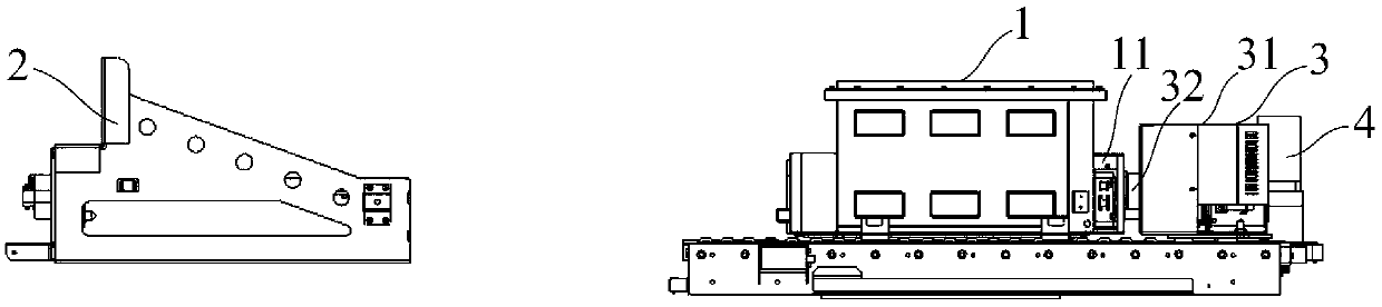 Battery box locking control system and control method