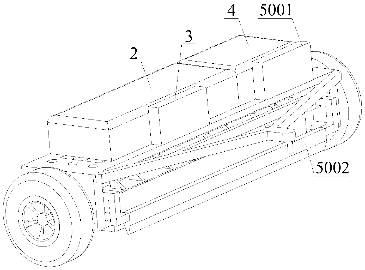 Field road electromagnetic sweeping trailer