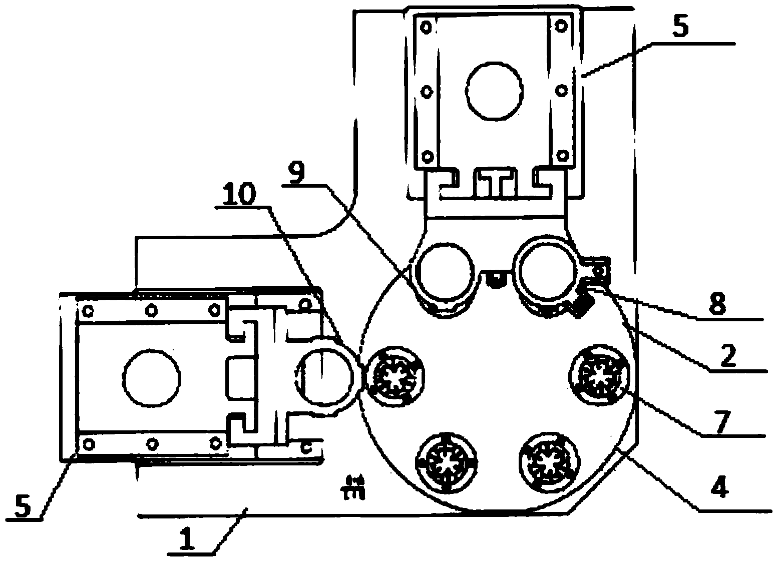 Automatic milling and grinding machine