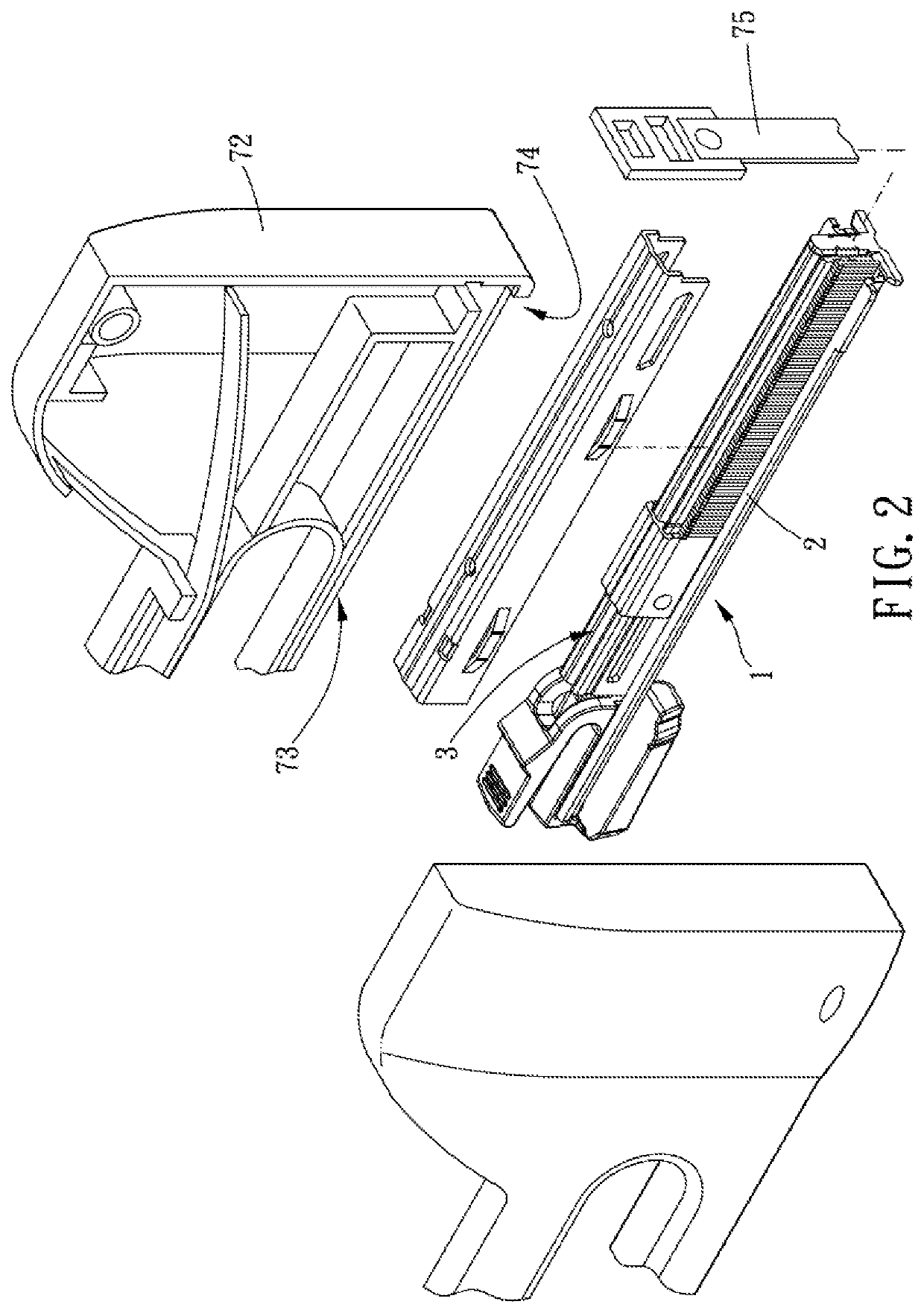 Magazine assembly and stapler including the same