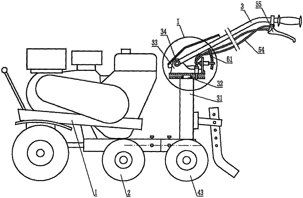 Traveling control device