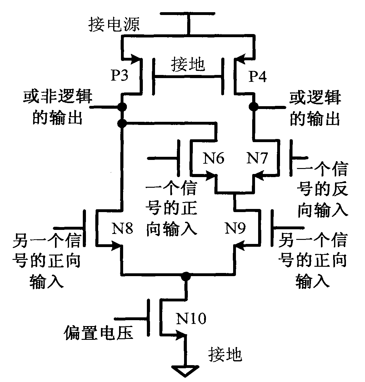 Ten-bit superspeed CMOS digital to analog converter based on MOS current mode logic