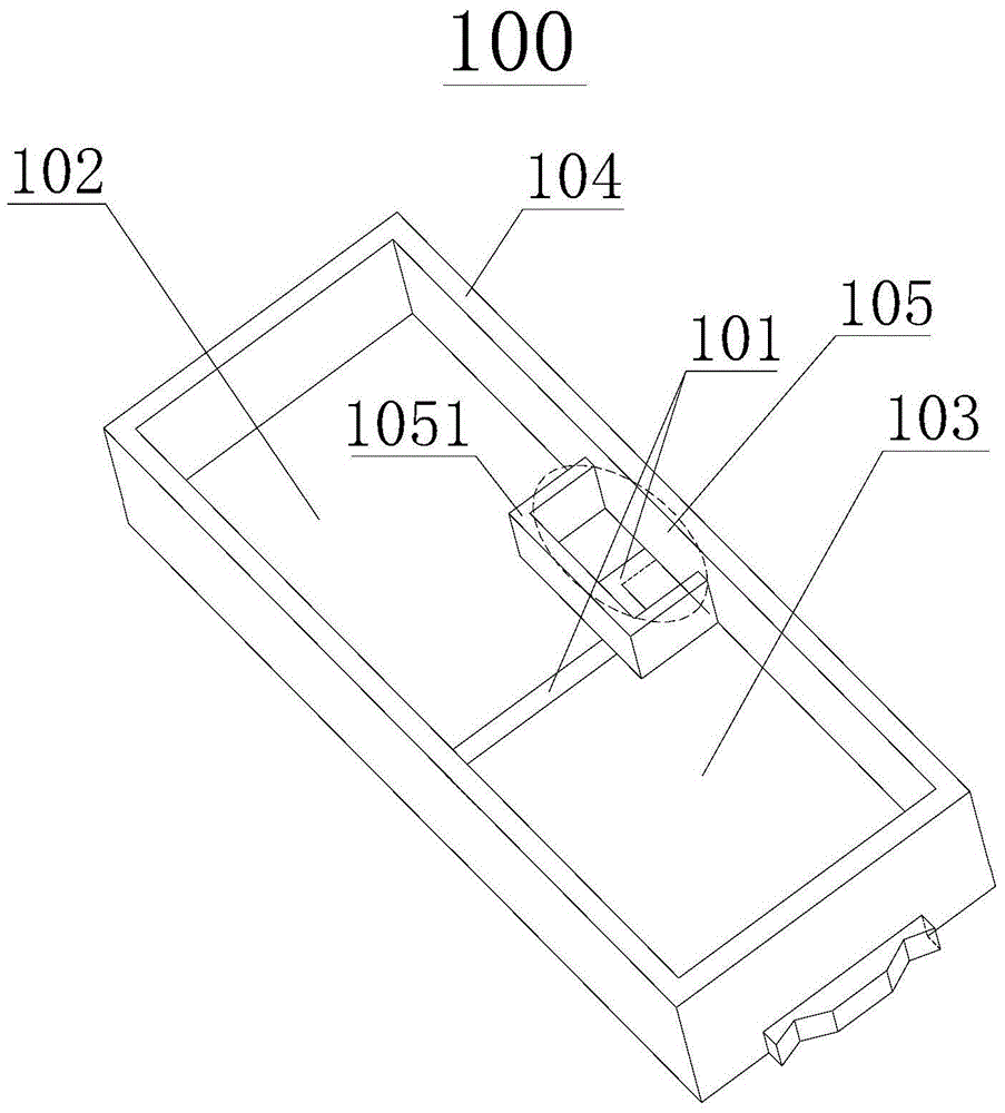 A kind of led bracket and led device thereof