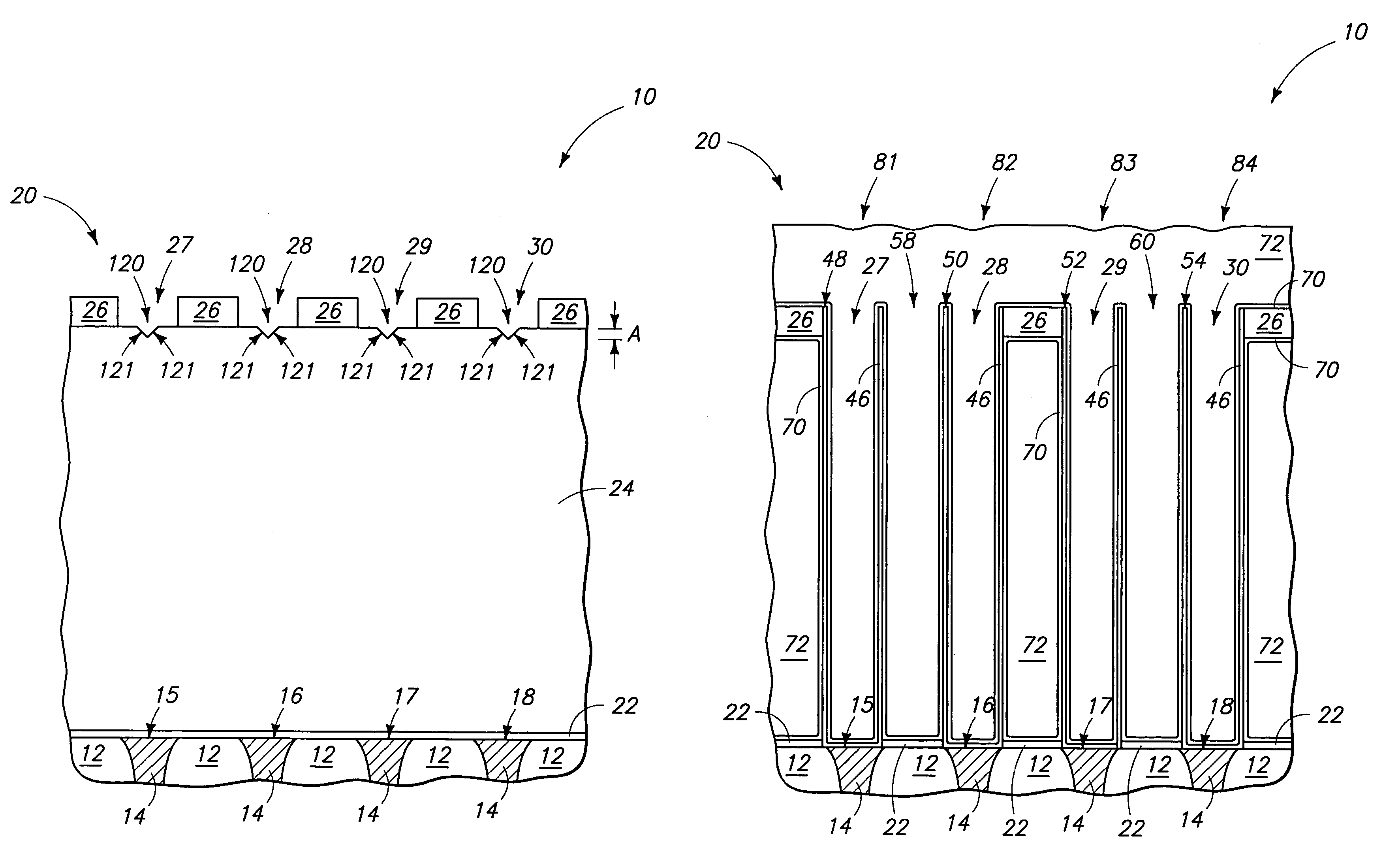 Methods of forming pluralities of capacitors