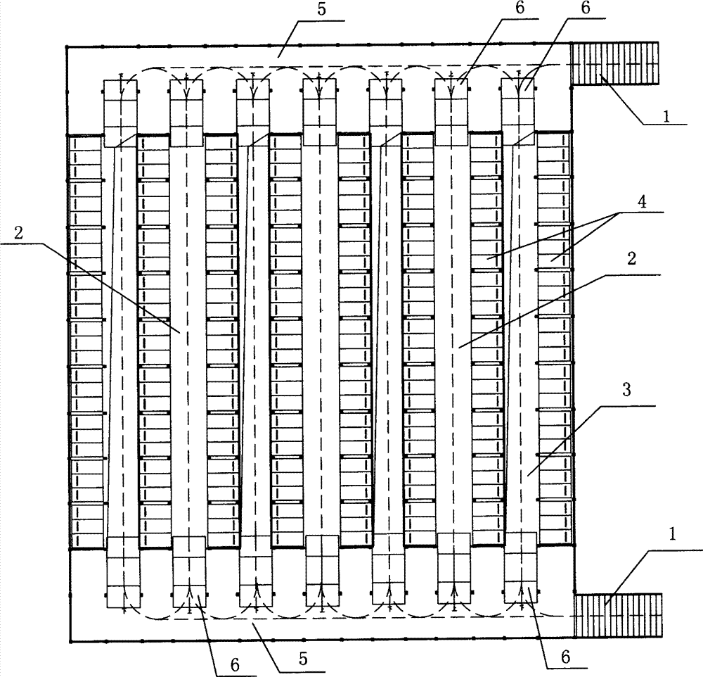 Self-driving non-mechanical three-dimensional parking system