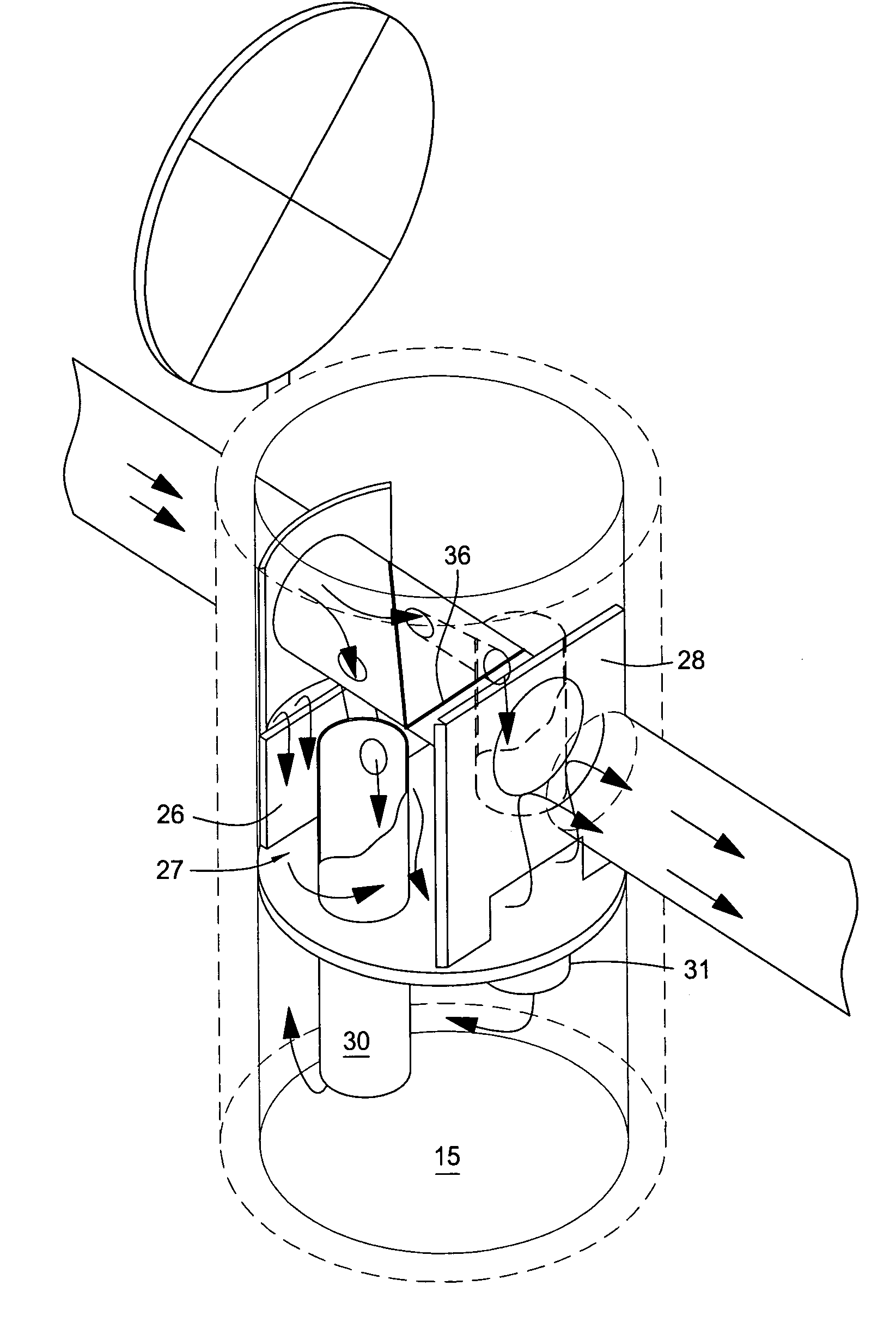 Storm water treatment apparatus employing dual vortex separators