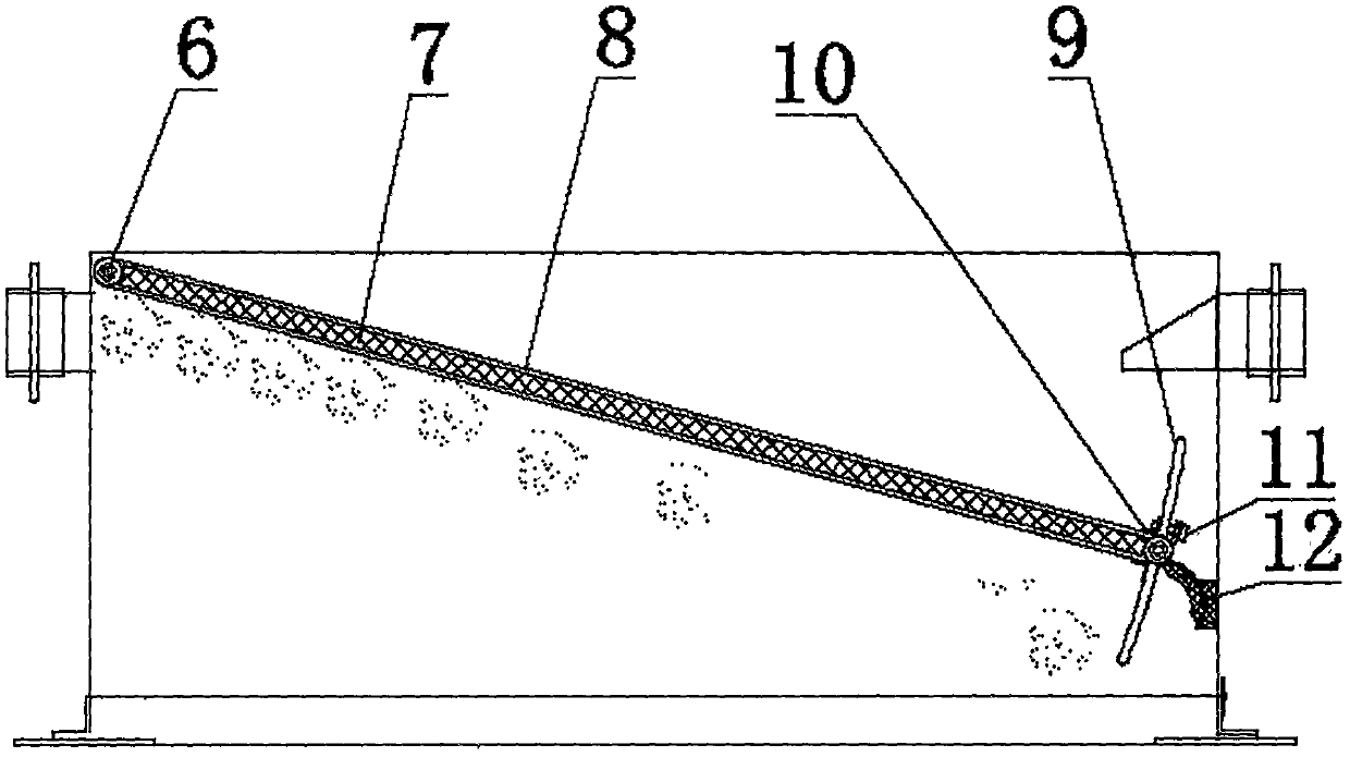 Cut stem screening device