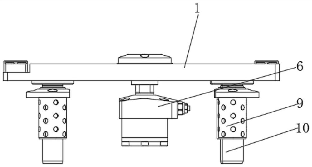 A pallet for taking auxiliary parts on a machine tool