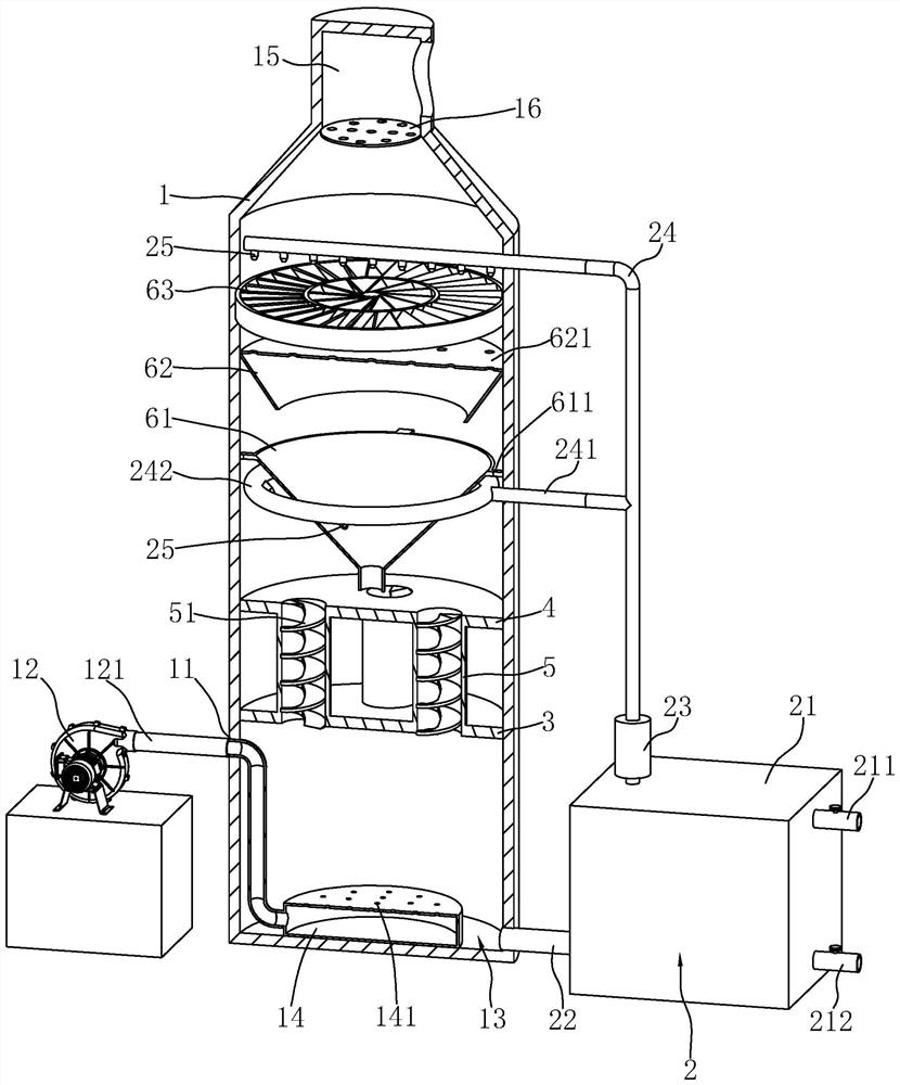 Atmospheric haze treatment device