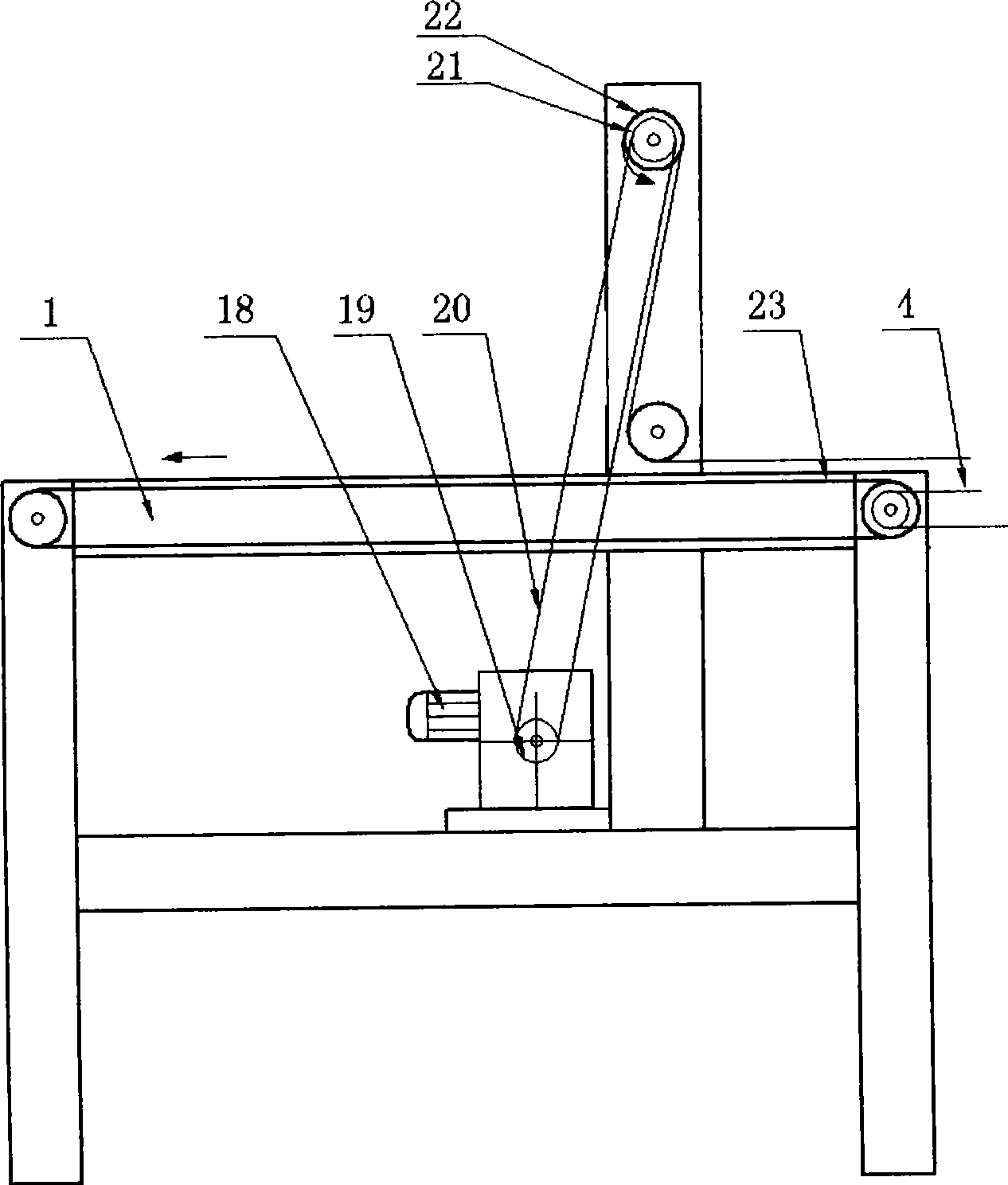 Full automatic coiled sheet material energy-saving blanking machine