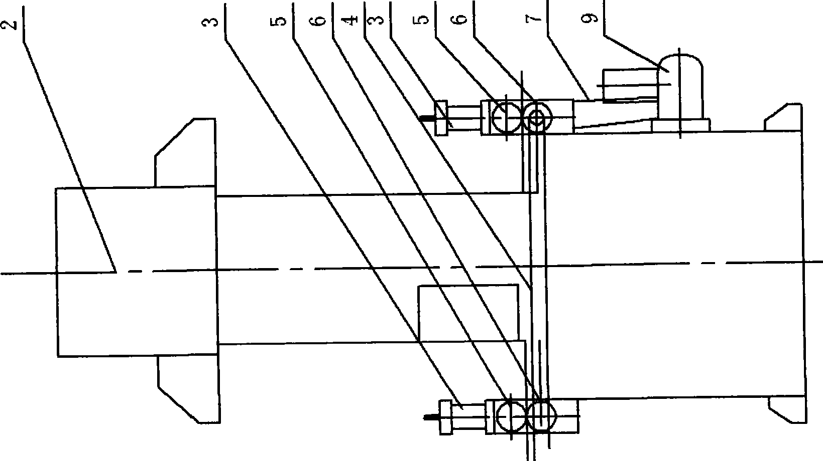 Full automatic coiled sheet material energy-saving blanking machine