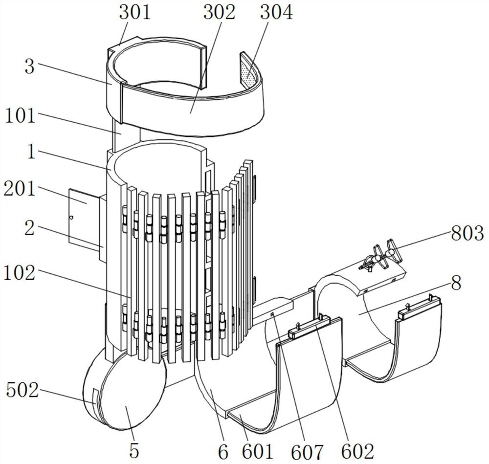 Orthopedic postoperative reduction fixing device