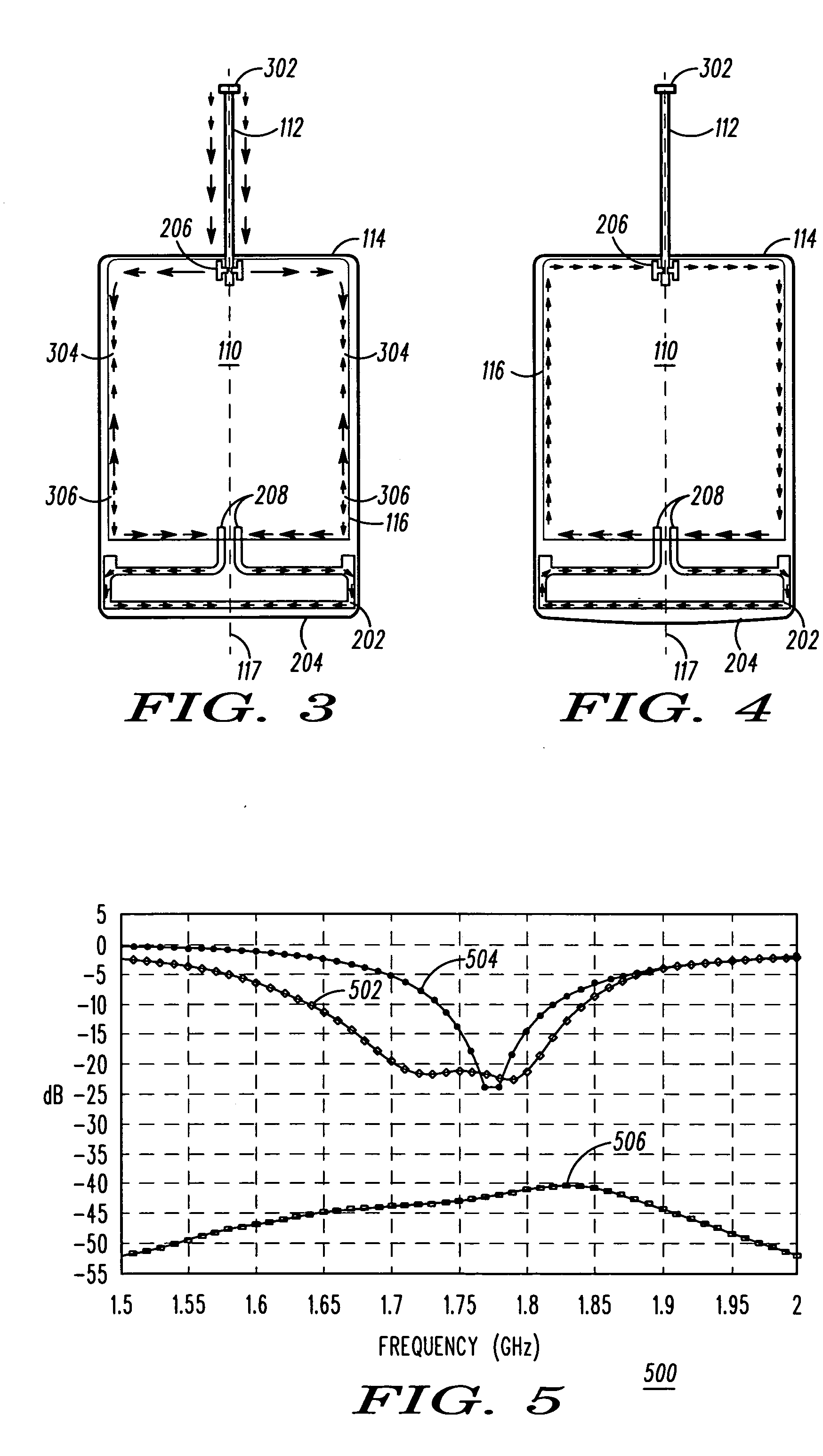 Multi-antenna handheld wireless communication device