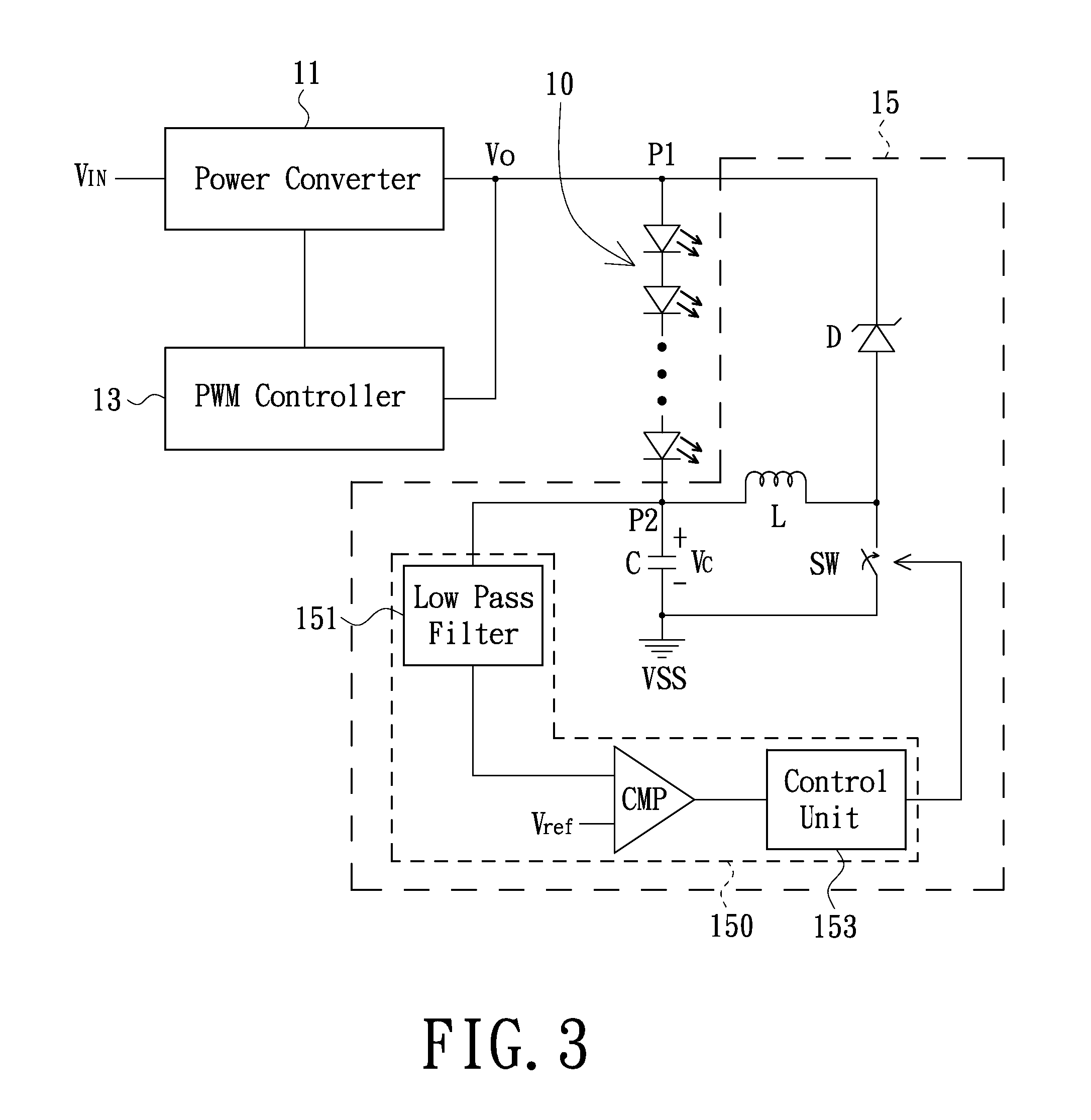 Current regulating circuit of light emitting diode (LED) string and LED illumination device