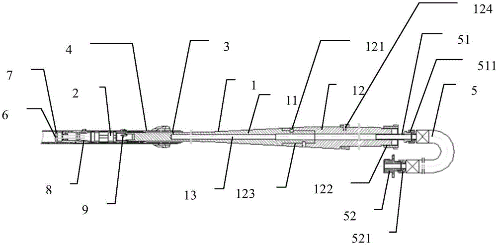 Lateral jet flow system for wind tunnel interference test