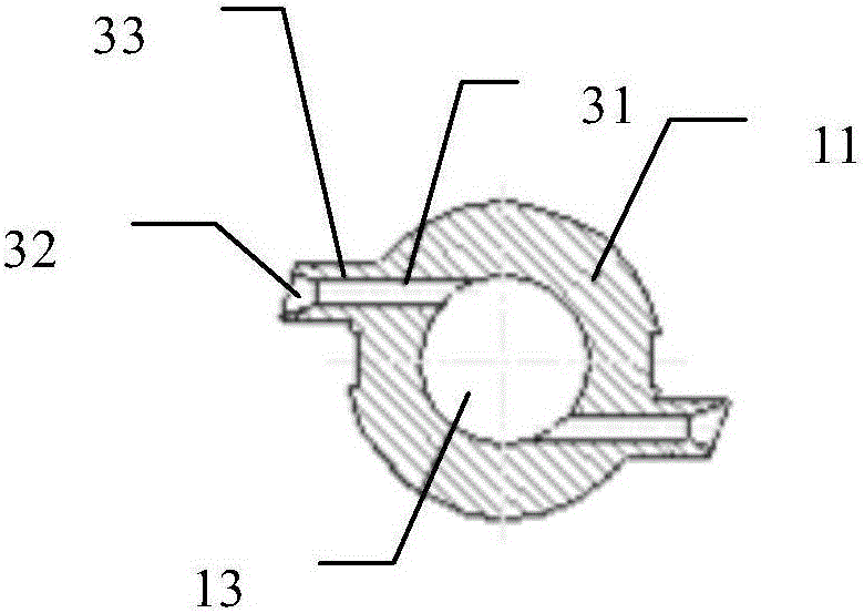 Lateral jet flow system for wind tunnel interference test