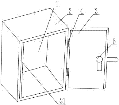 Electrical cabinet with base plate provided with multiple grooves for fixing