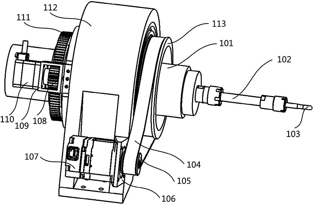 Robotic hole making end effector