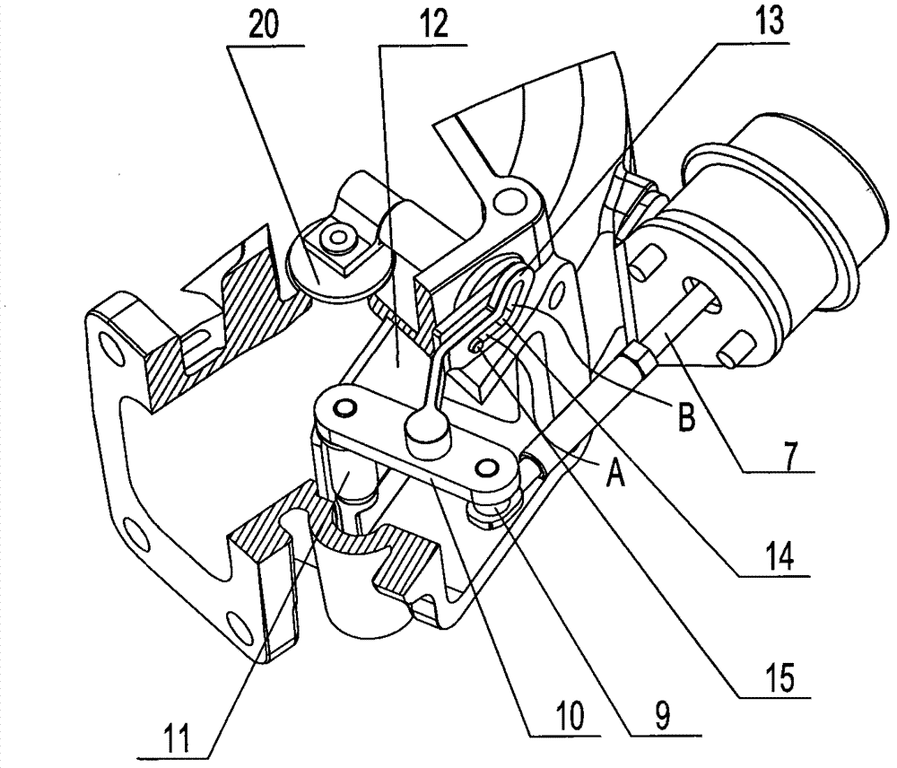 Air inlet regulating device of flow-passage-changeable turbine