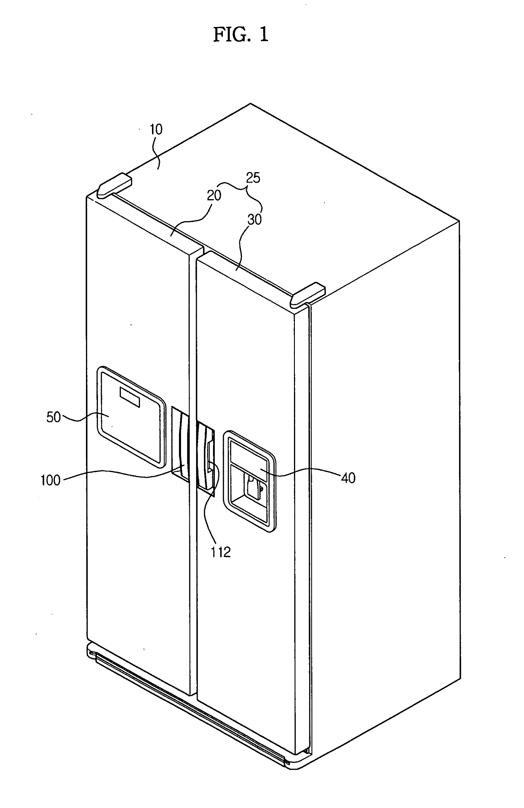 Door handle and refrigerator having the same