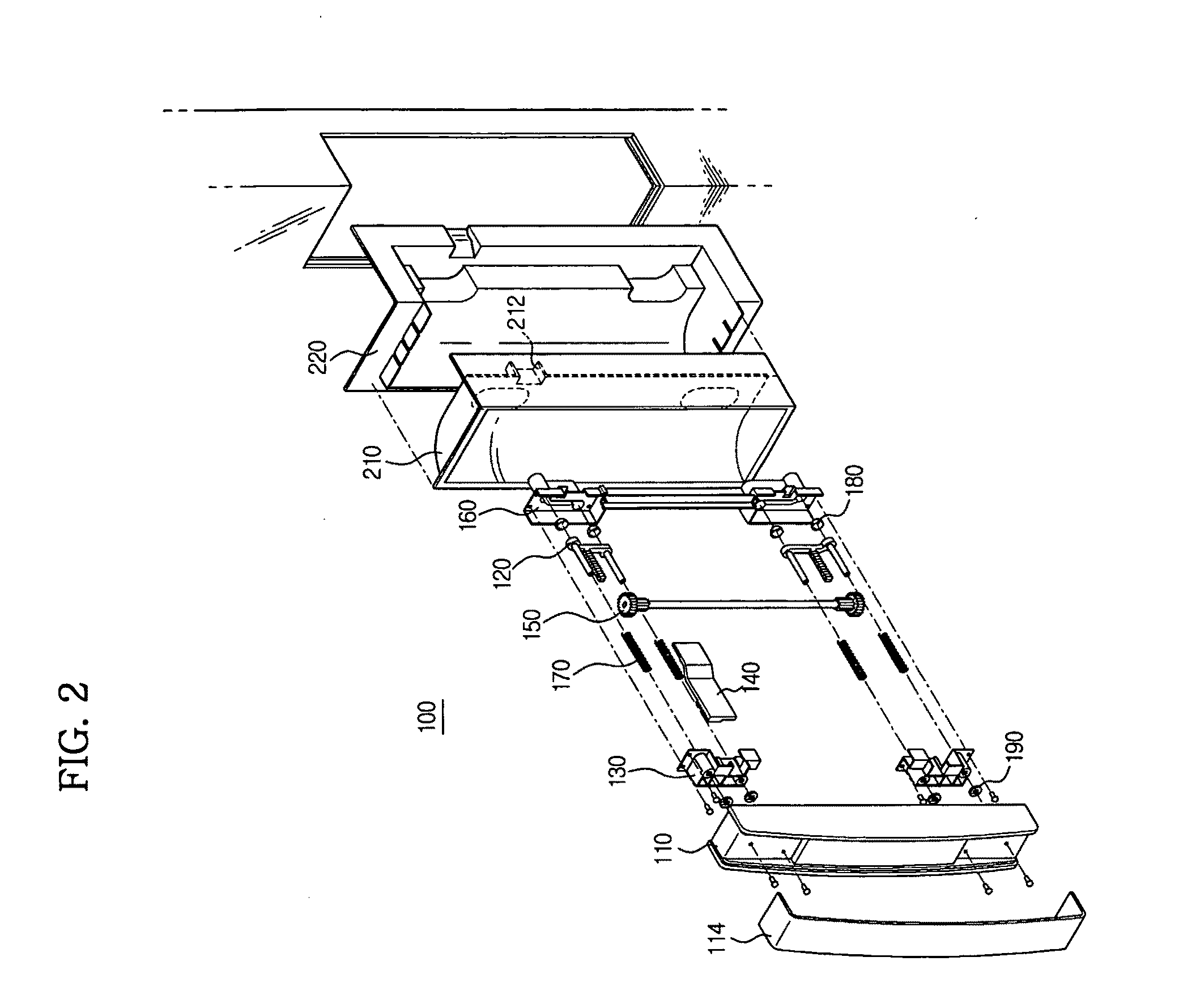 Door handle and refrigerator having the same